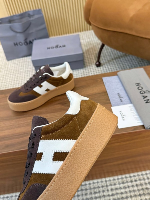 Hogan Platform Series H698 Thick Sole Casual Sneakers - H698