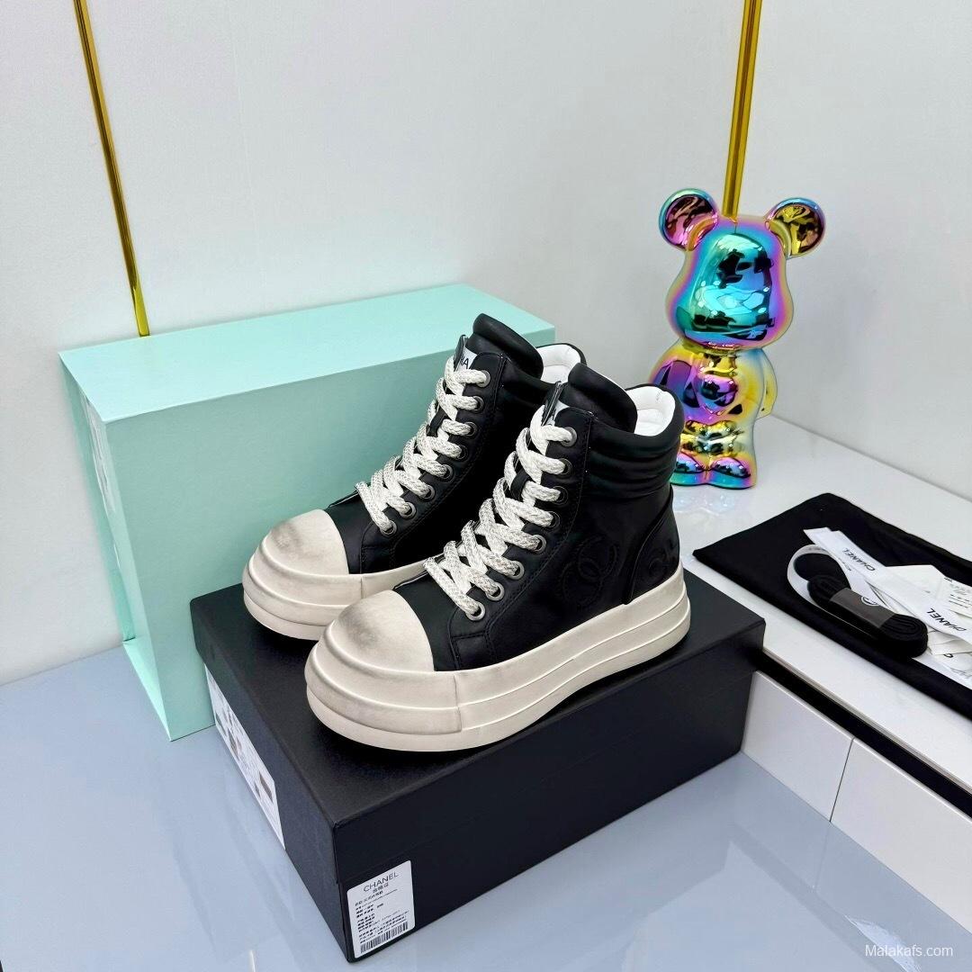 Chanel 2025 SS Short Boots Essential Autumn Winter Heavy Duty Style - LY00400