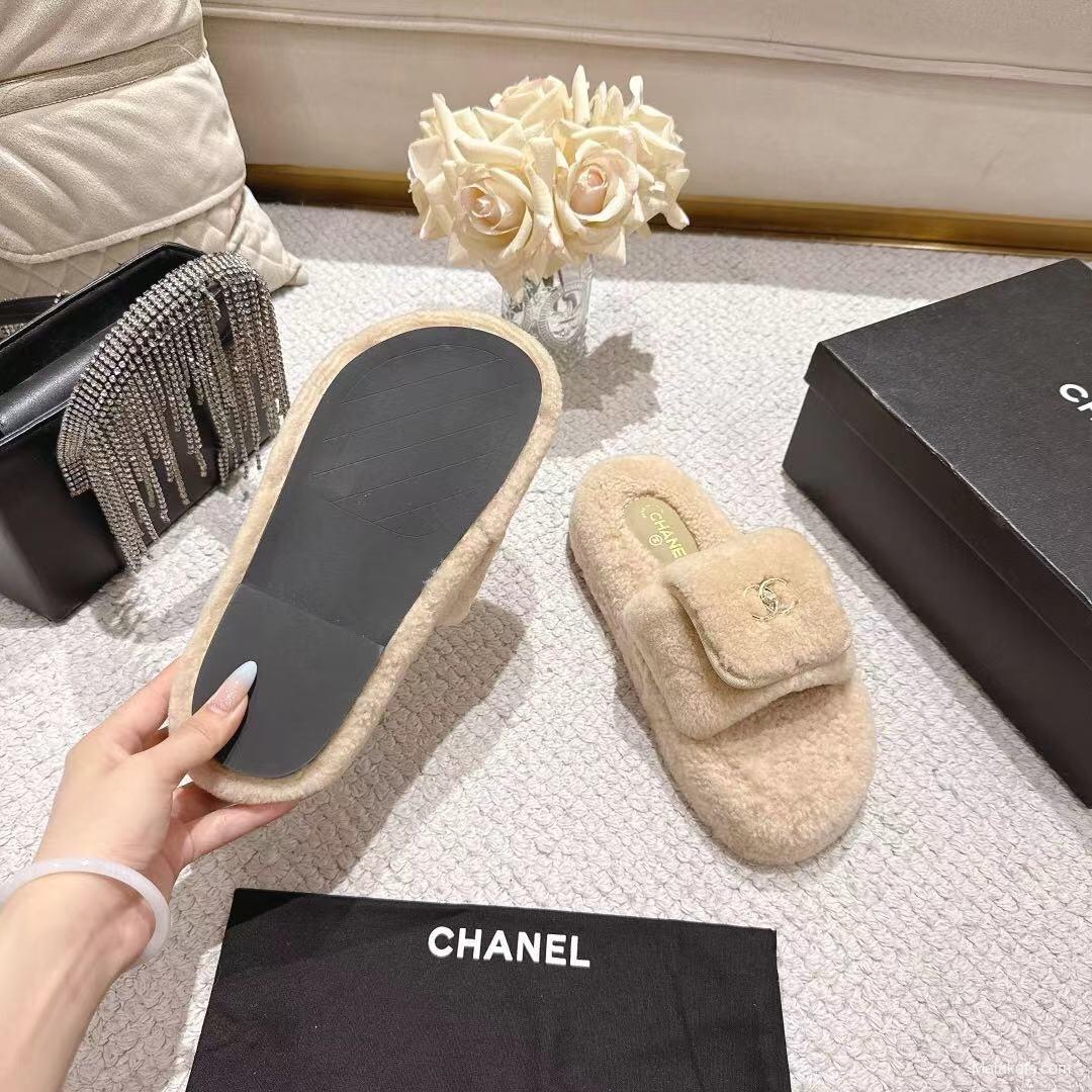 Chanel 2025/SS Slingback Lock Buckle Butterfly Loafers - LY00250