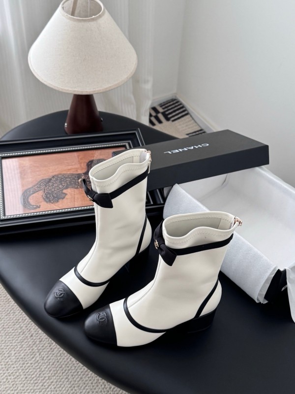Chanel 2025 SS New Bow Ankle Boots - LY00