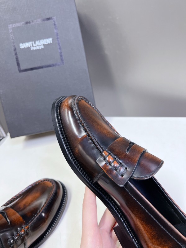 Saint Laurent Classic Loafer Flats - KFY00350
