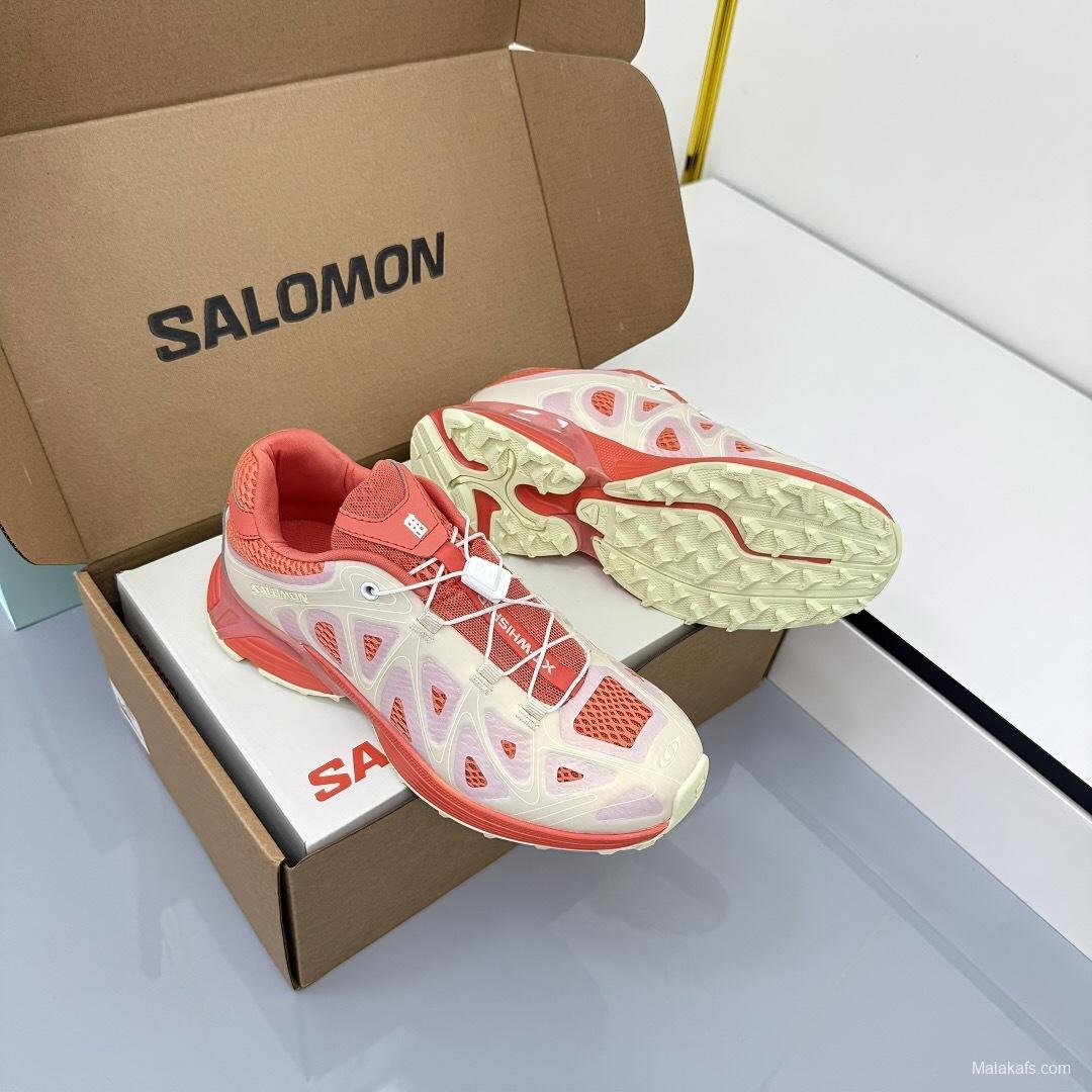 Salomon XT Whisper Casual Shoes with Thick Sole and Color Blocking - LY00310