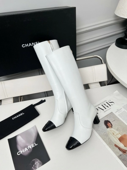 Chanel 2025/SS Double C Heel Fashion Boots - LY00370/LY00400/LY00280/LY00320