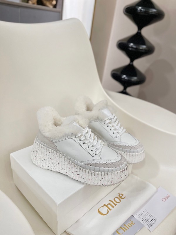 Chloe 2025 SS Casual Shoes with Lightweight Rubber Sole - LY00420