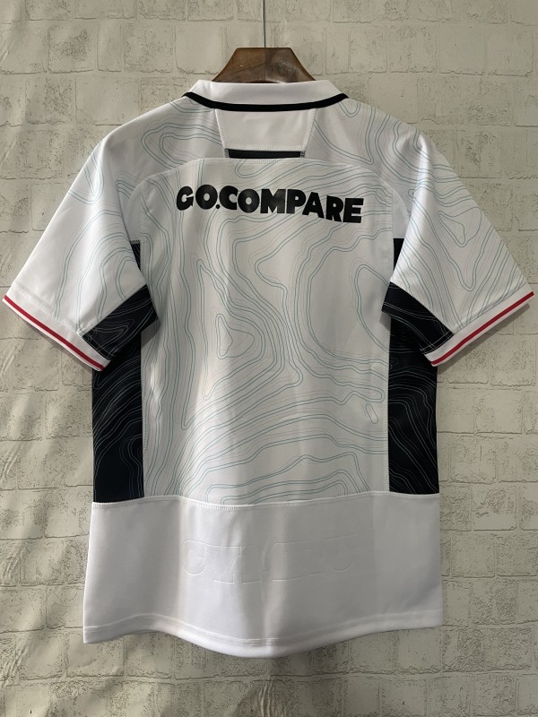 2026 Wales away White with Topographic Pattern Jersey
