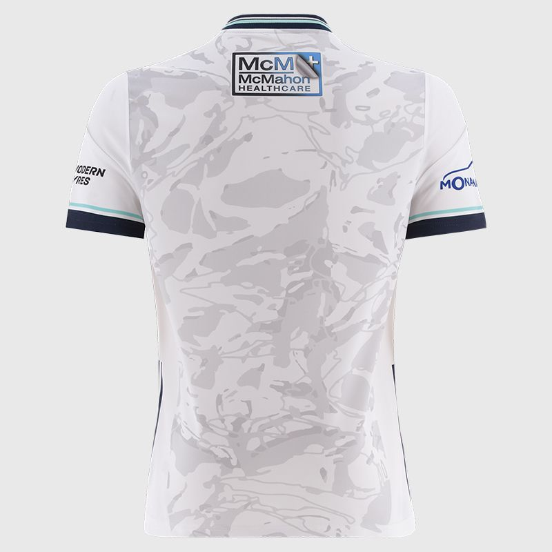 2026 Fermanagh GAA White with Grey Camouflage Pattern Jersey