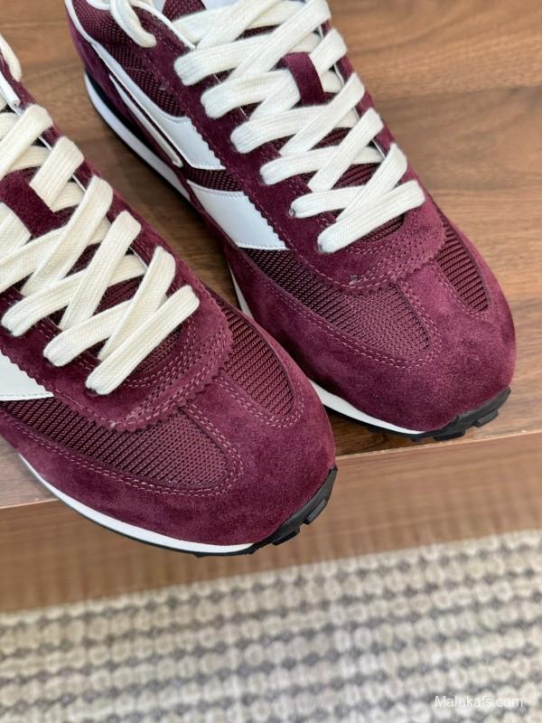 TOM FORD 2025 SS Fashion Casual Shoes with Classic Color Blocking and Imported Leather Insole - AS00350