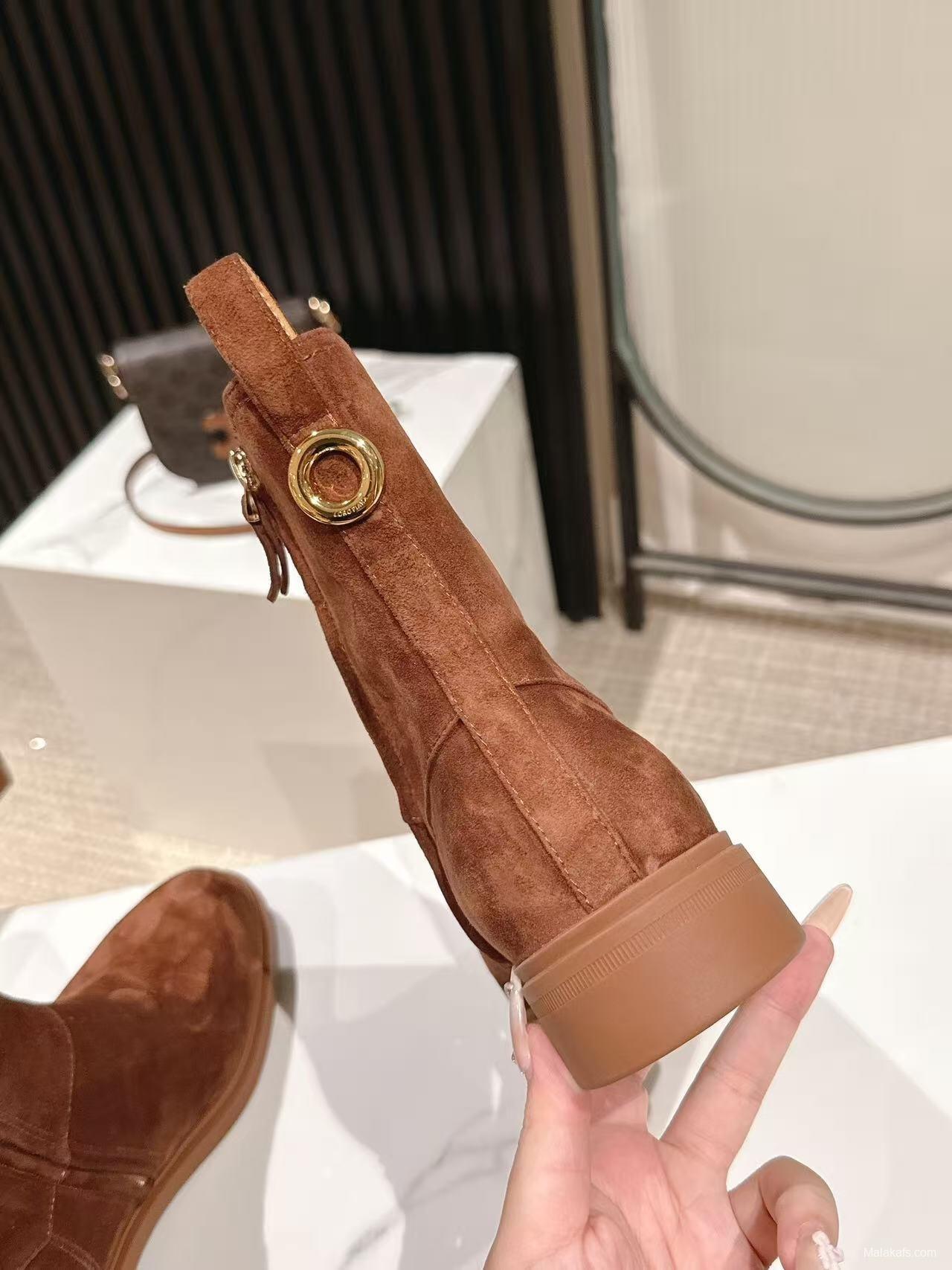 Loro Piana Fall/Winter 2025 Classic Old Money Style Ankle Boots - LY00370/LY00410