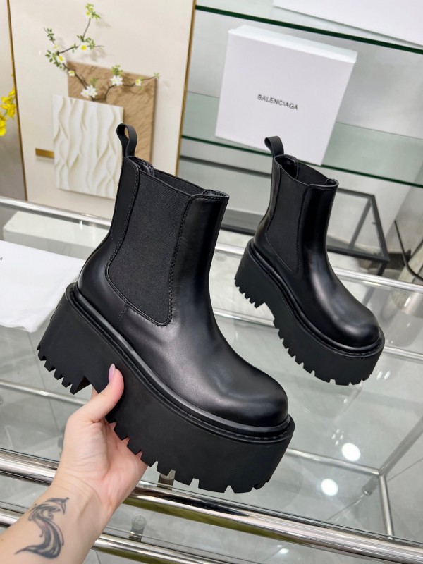 Balenciaga 2025/SS Fall/Winter Platform Ankle Boots - LY00340