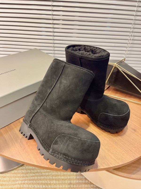 Balenciaga 2025 SS Oversized High Heel Snow Boots - AS00520