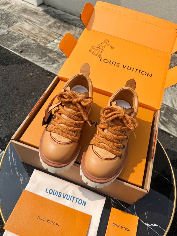 Louis Vuitton REMIX Lace-Up Derby Hiking Shoes - LY00340