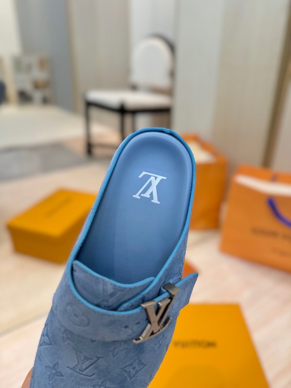 Louis Vuitton Monogram Sandals Spring Summer 2025 Collection Couple Lazy Style - KFY00291