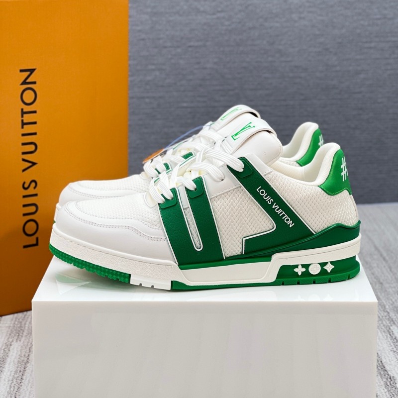 Louis Vuitton Trainer Sneaker Low 2025 SS New Colorway Unisex Casual Basketball Shoes - LY00400