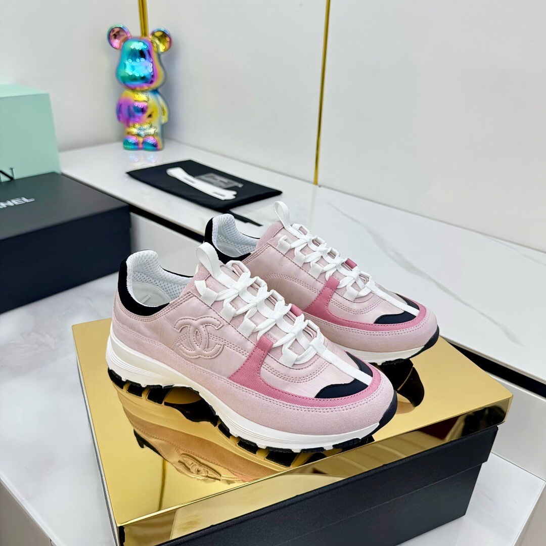 Chanel 2025 SS Chunky Sole Casual Sneakers - AS00310