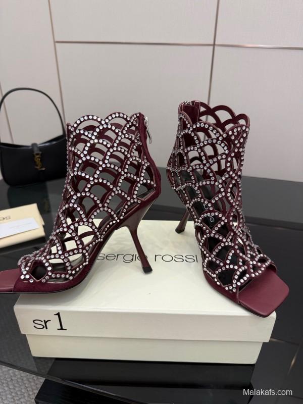 Sergio Rossi Mermaid Sandals 2025 SS Collection - KFY00470