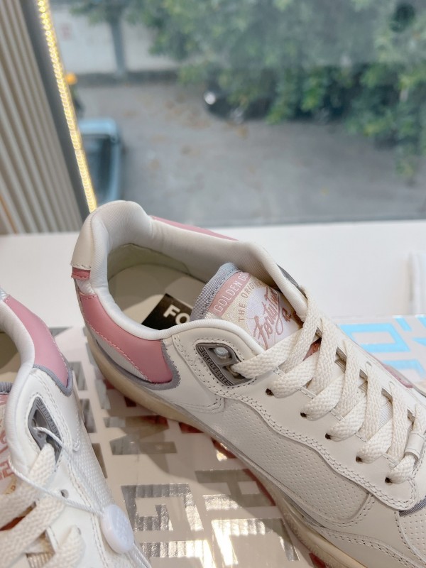 Golden Goose G411 Spring Summer Retro Running Shoes with Soft Sole - KFY00320