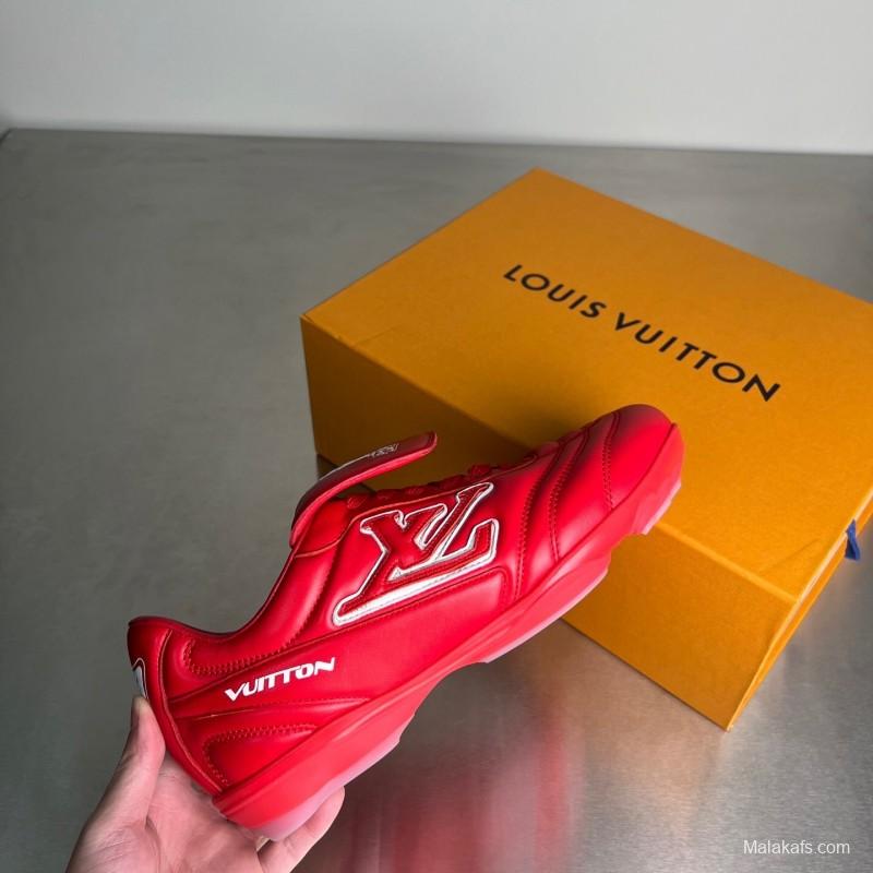 Louis Vuitton Footprint Soccer Sneakers - YC