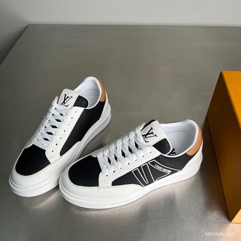 Lv Beverly Hills Low-Top Fashion Sneakers - 2025SS