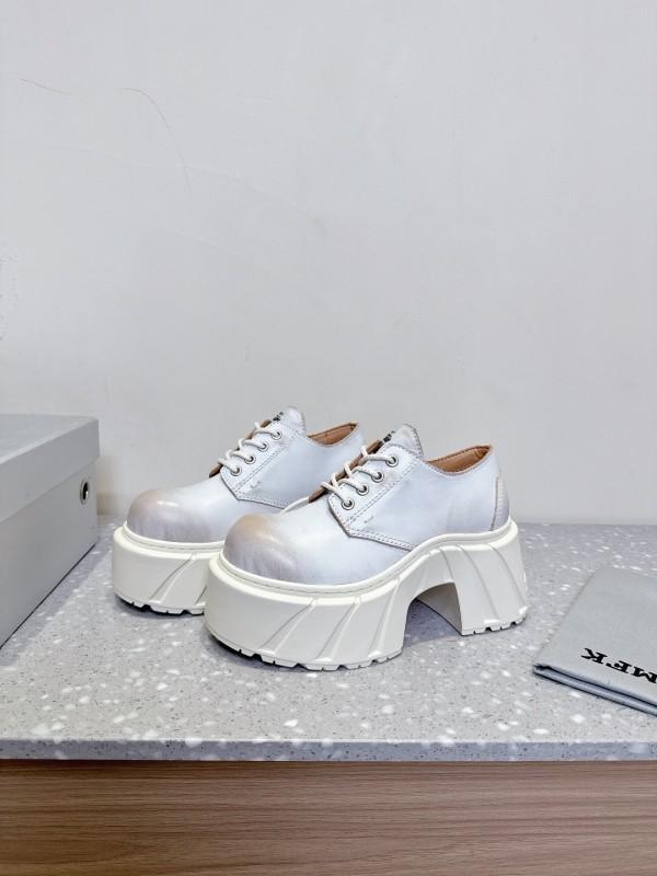 SMFK 2025SS Derby Shoes with Thick Sole Platform - LY00260