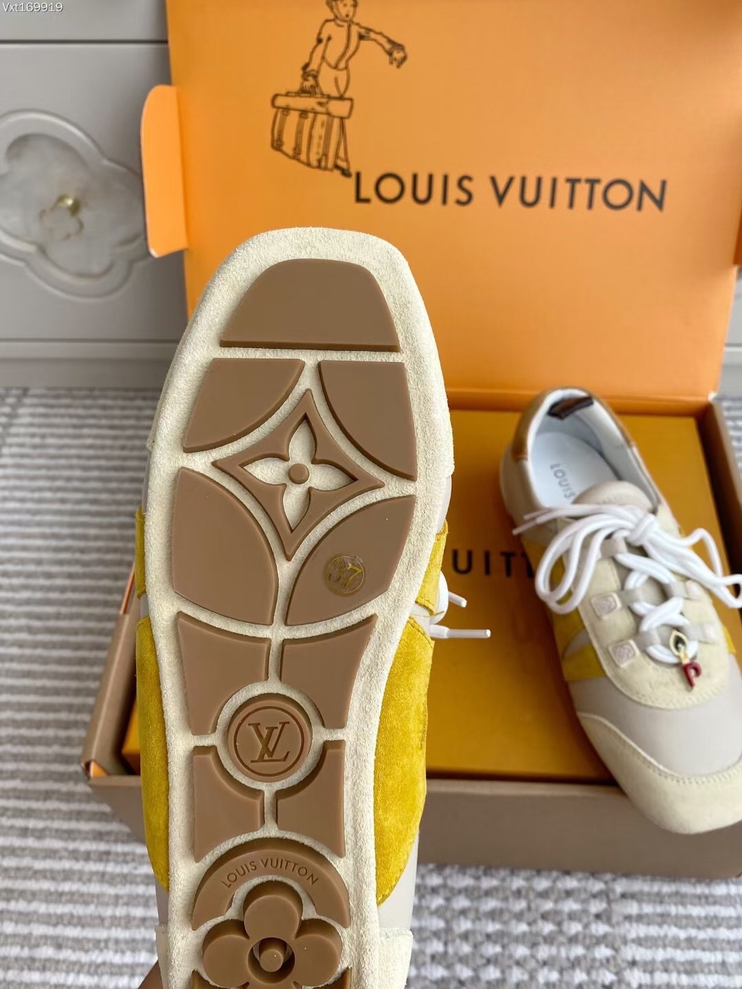 Louis Vuitton SNEAKERINA Ballet Sneakers Couple Edition with Chip - AS00350