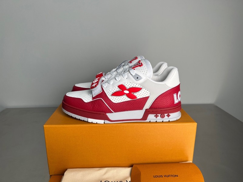 Lv 2025 Spring Summer Collection Premium Replica Signature Logo Sneakers - YC