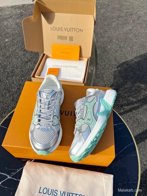 Louis Vuitton Olympia Series Casual Running Shoes with Monogram Embossing - AS00320