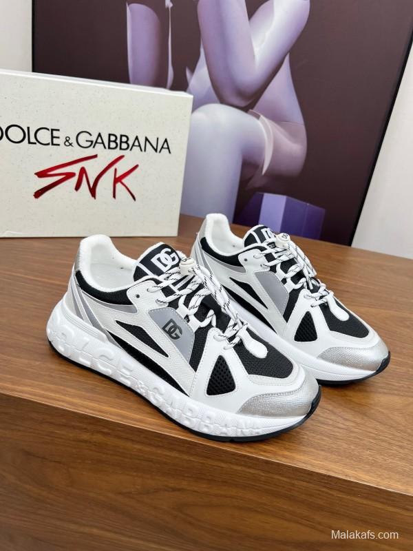 Dolce & Gabbana 2025 SS Casual Shoes with Exaggerated Fashion Style - AS00320