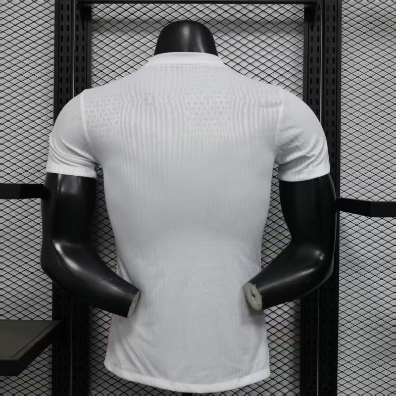 Player Version 2026 Brazil Special Edition White with Christ the Redeemer Pink Pattern Jersey