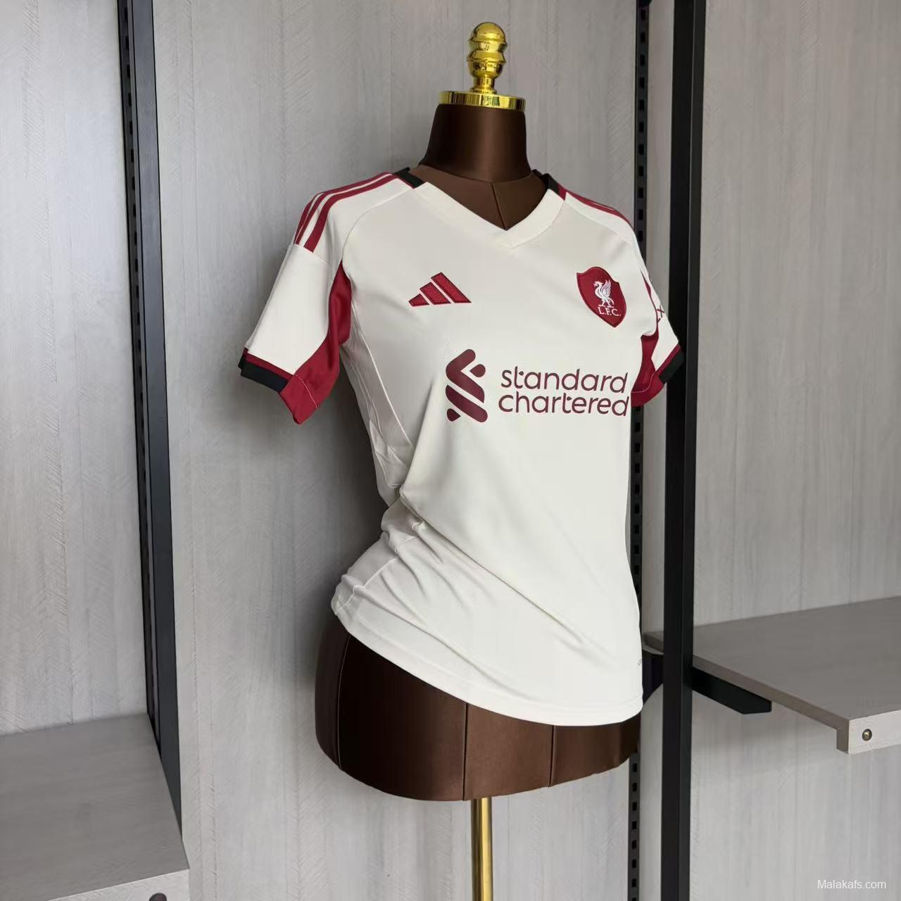 25/26 Women Liverpool Away Jersey