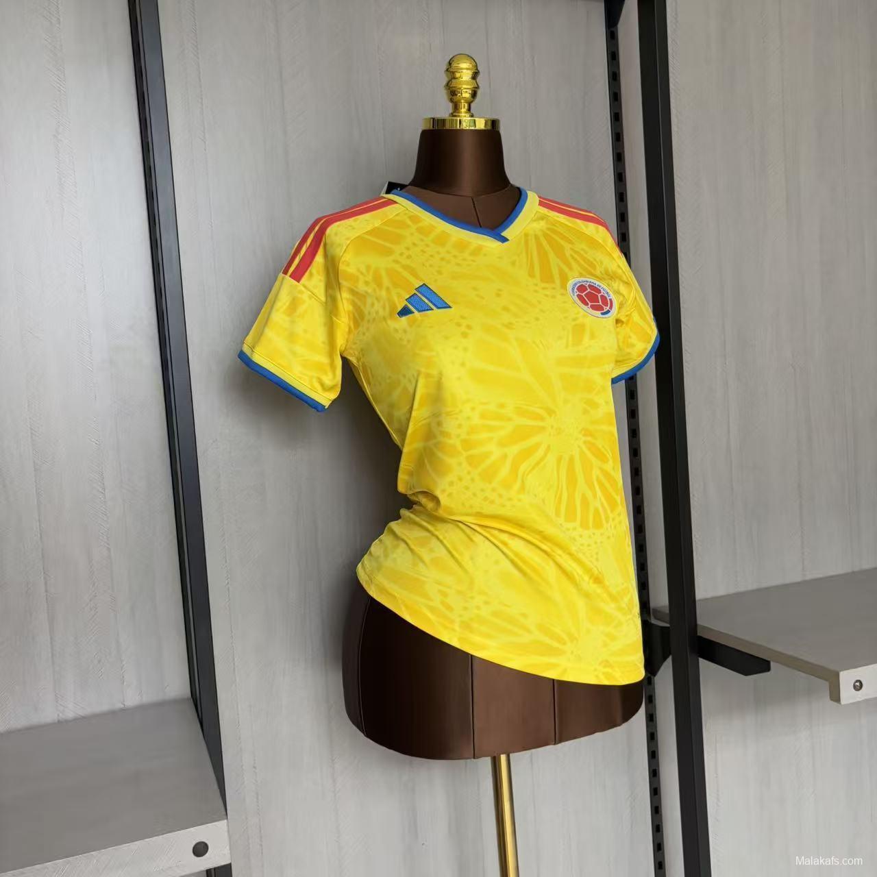 2026 Women Colombia Home Jersey