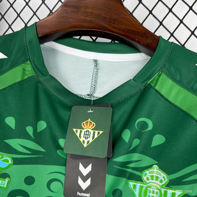 2025/26 Mens Real Betis Pre-Match Long Sleeve Jersey