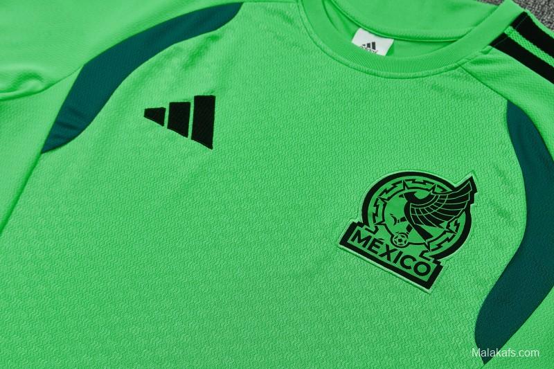 26/27 Mexico Green Short Sleeve+Soccer Shorts