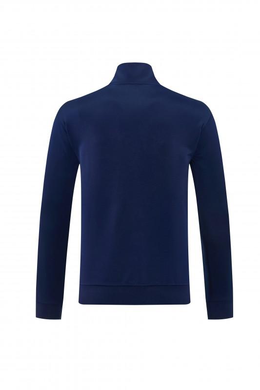 2026 Adidas Navy Blue Full Zipper Jacket + Long Pants
