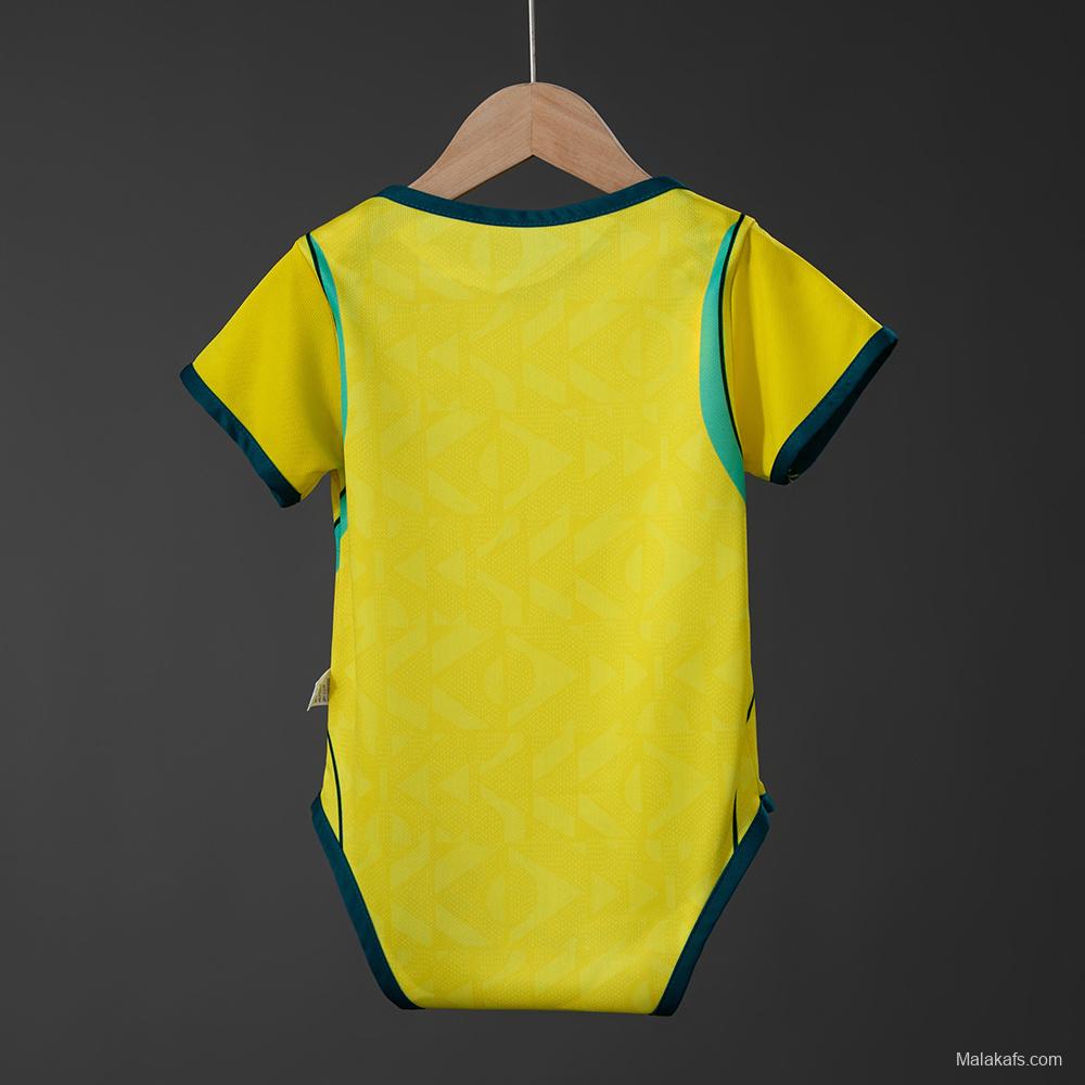 26/27 Brazil Baby Home Jersey 9/12