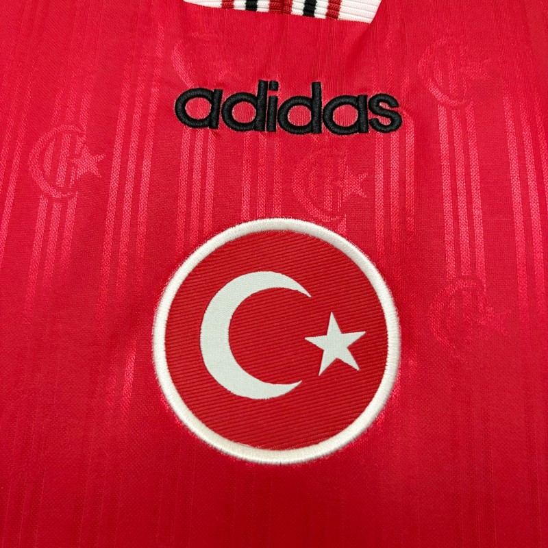 1996 Retro Türkiye Home Jersey