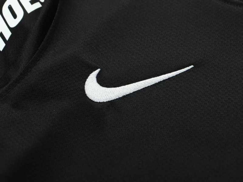 Retro Kids 12/13 Santos FC Black Long Sleeve Jersey