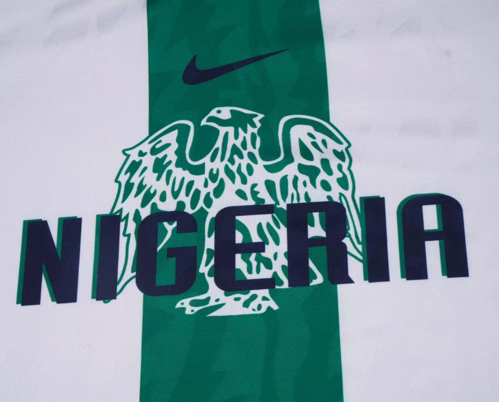 Retro Kids 1996  Nigeria Away White Jersey