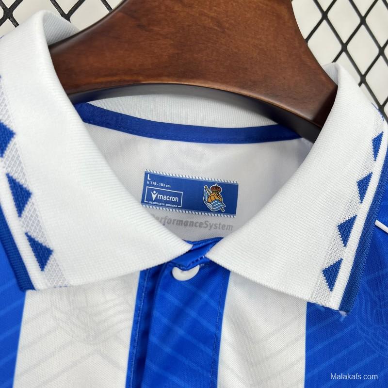 2025/26 Mens Real Sociedad Vintage Jersey