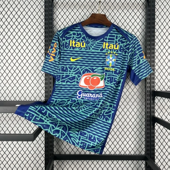 2024 Retro Brazil Pre-Match Jersey