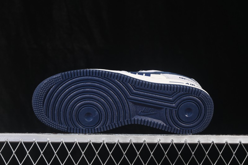 Nike Air Force 1 '07 Low Canvas Casual Skateboarding Shoes with Full-Length Air Cushion - FV3694-113