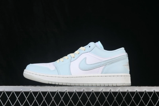 Nike Air Jordan 1 Low Retro Basketball Shoes with Classic Blue-White Colorway and Vintage Culture Design - HJ5999-400