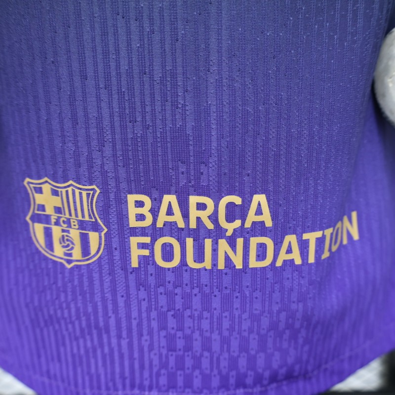 Player Version 26/27 FC Barcelona × Kobe Black & Purple  Special Edition Jersey