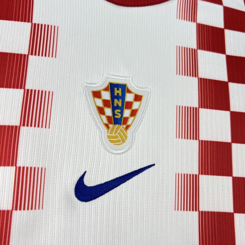 2026 Kids Croatia World Cup Home Kit
