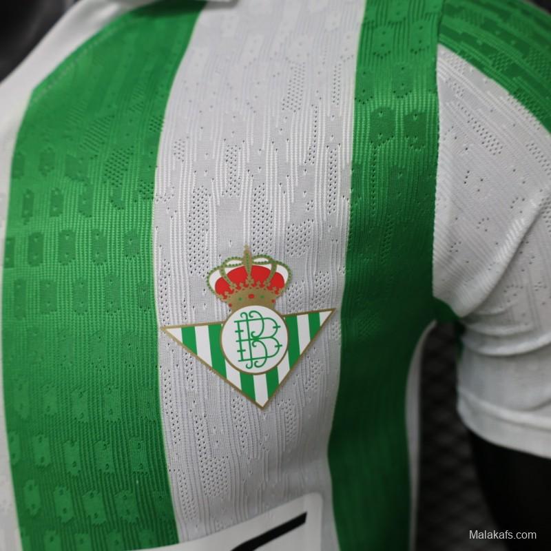 Player Version 26/27 Real Betis Home Jersey
