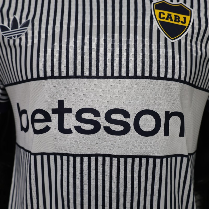 Player Version 26/27 Boca Juniors Away Stripes Jersey