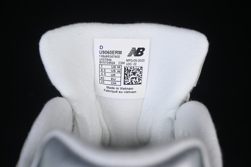 New Balance 9060 Series Retro Casual Running Shoes with ABZORB Cushioning - U9060ERM