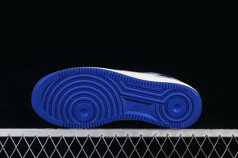Nike Air Force 1 '07 Low Denim Monogram Casual Sneakers - SY1388-031