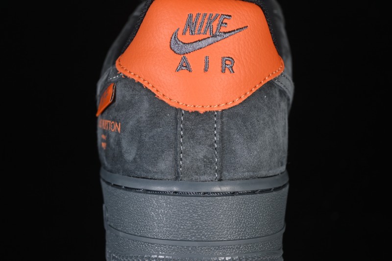 Nike Air Force 1 '07 Low Year of the Horse Special Edition with Rock Grey and Orange Accents - FV3694-105