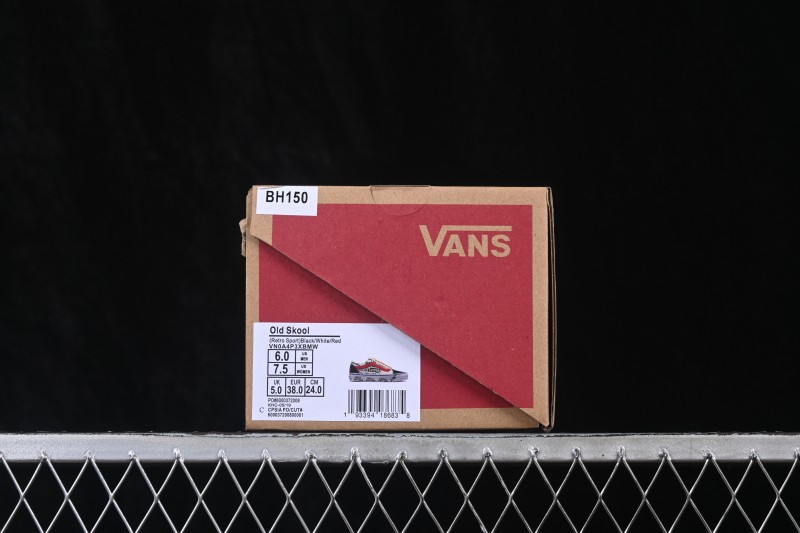 Vans Old Skool Graffiti Low-Top Casual Skateboarding Shoes - VN0A4P3XBMW