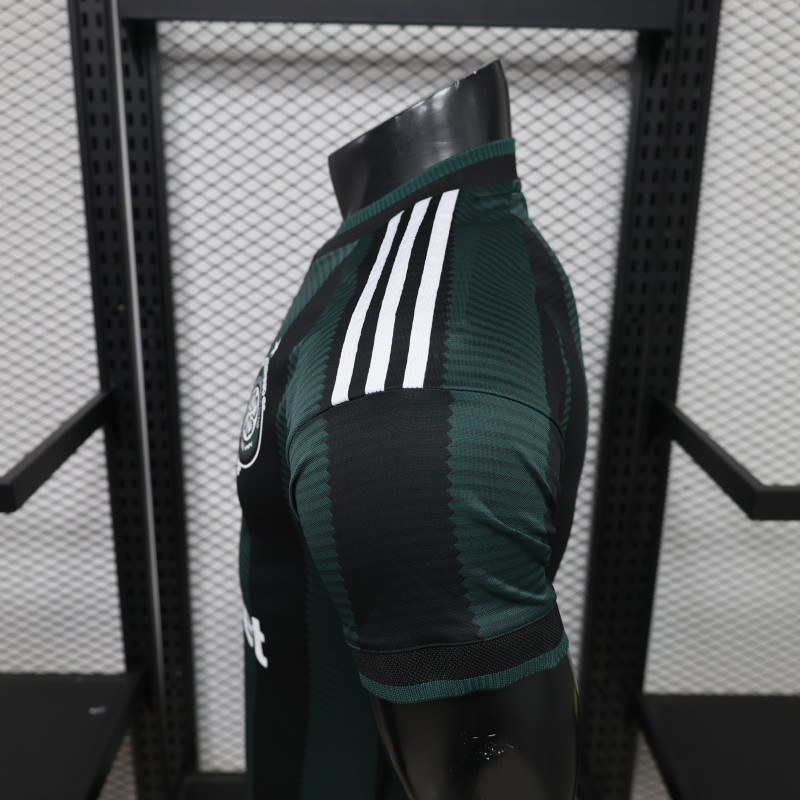 Player Version 26/27 Celtic Away Dark Green Stripes Jersey